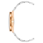 Nine West Gray Metal Dress Watch