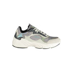 Gray Polyurethane Women's Sneaker