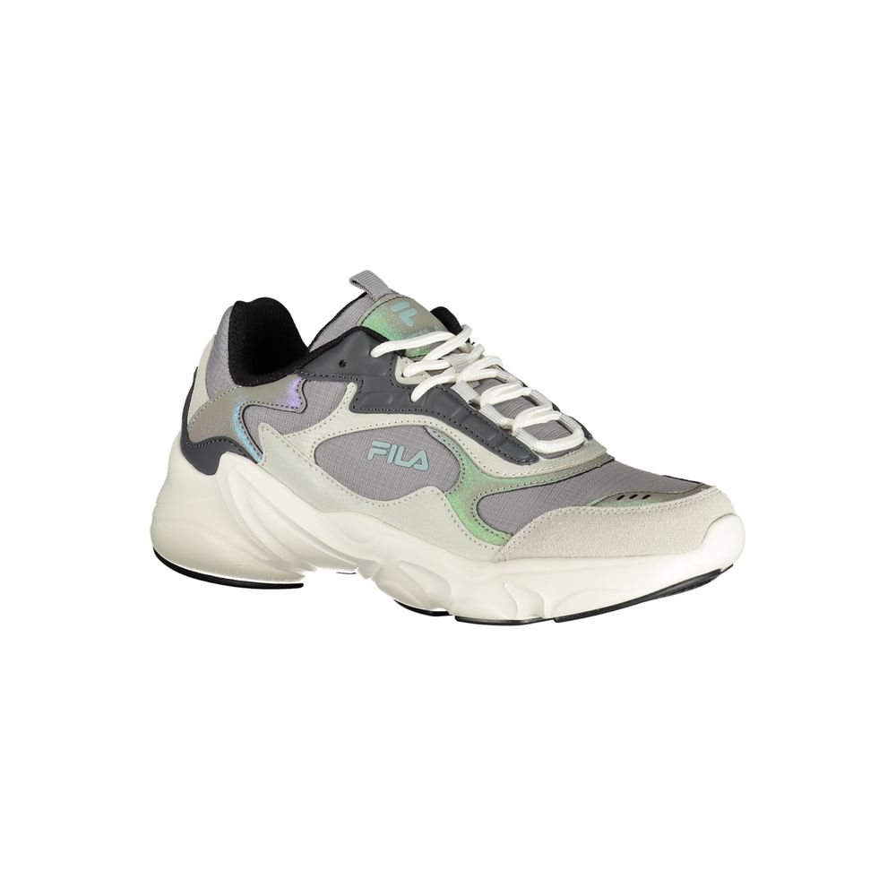 Gray Polyurethane Women's Sneaker