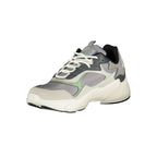 Gray Polyurethane Women's Sneaker