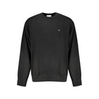 Black Cotton Men's Sweater