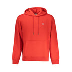Rotes Baumwoll-Sweatshirt für Herren