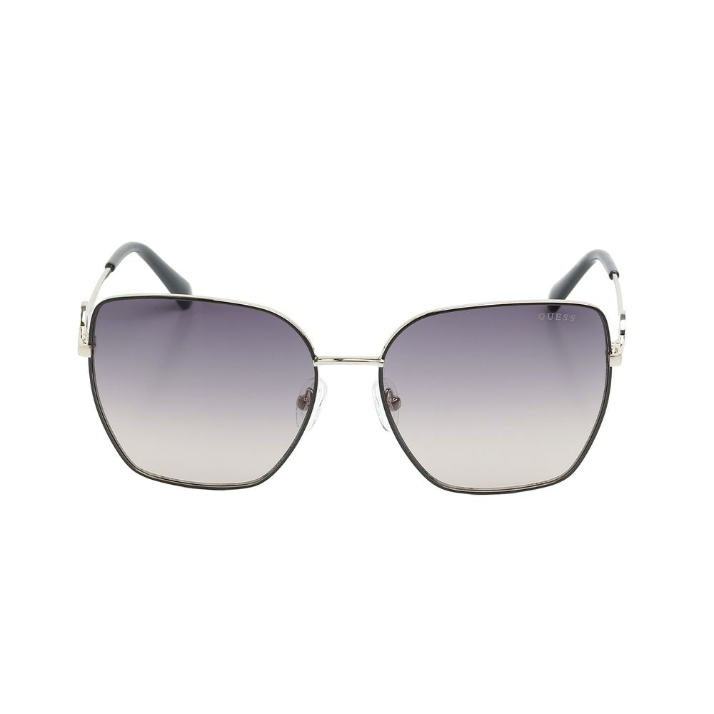 Sonnenbrille mit goldfarbenem Metallgestell
