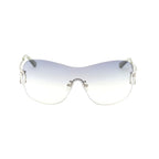Gray Metal Sunglasses