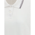 Weißes, lässiges Baumwollkleid