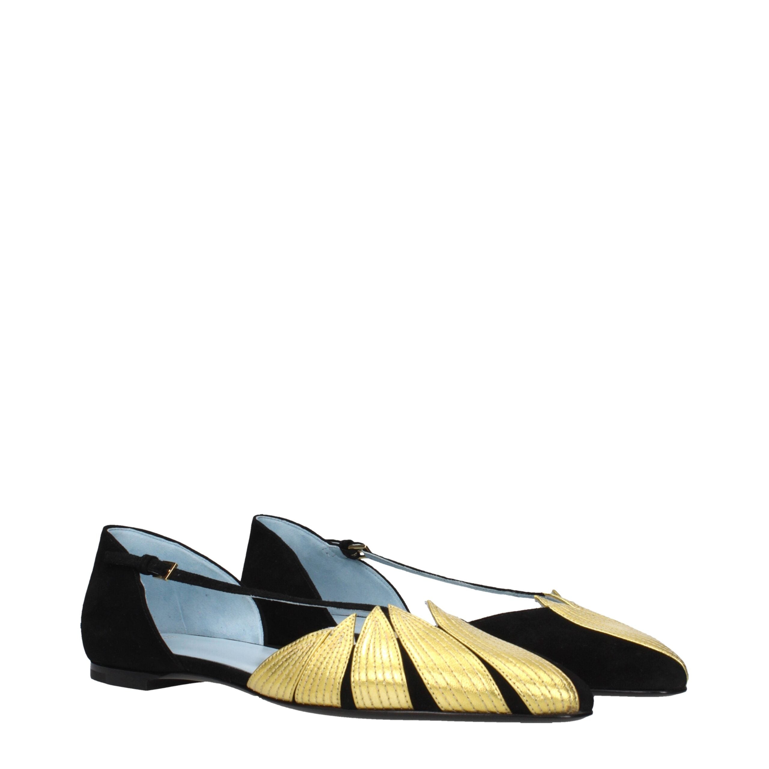 Sandals in Black Leather