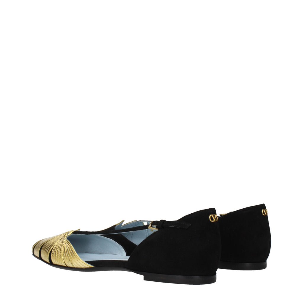 Sandals in Black Leather