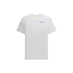 Weißes Baumwoll-T-Shirt