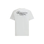 Weißes Baumwoll-T-Shirt