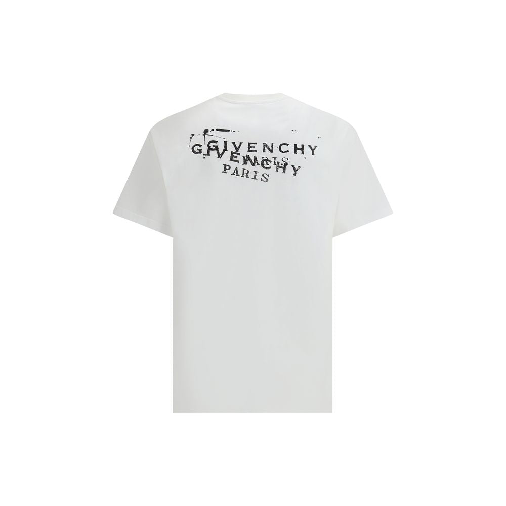 Weißes Baumwoll-T-Shirt