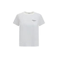 Weißes Baumwoll-T-Shirt