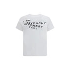 Weißes Baumwoll-T-Shirt