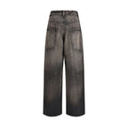 Black Cotton Jeans Denim