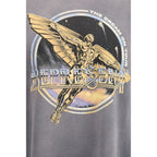 Graues Baumwoll-T-Shirt