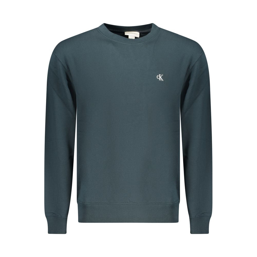 Herren Sweatshirt aus blauer Baumwolle