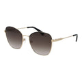 Goldene Metallsonnenbrille