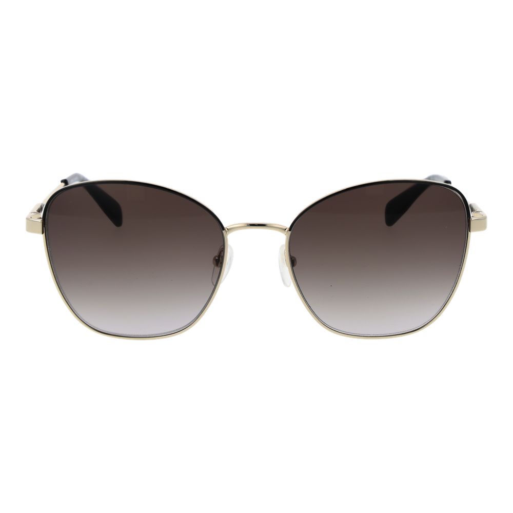 Goldene Metallsonnenbrille
