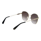 Goldene Metallsonnenbrille