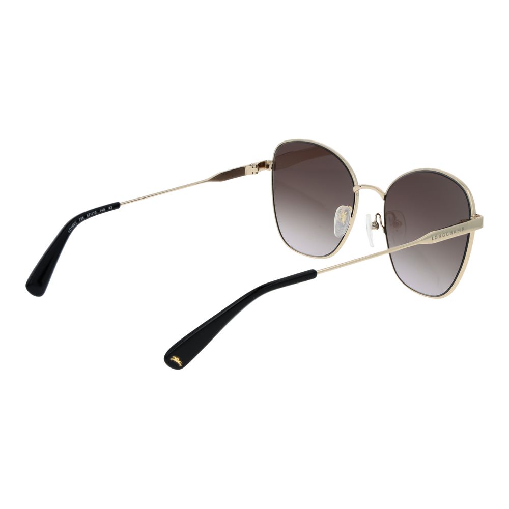 Goldene Metallsonnenbrille