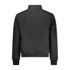Schwarze Herrenjacke aus Baumwolle