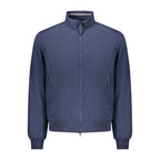 Blaue Baumwolljacke für Herren