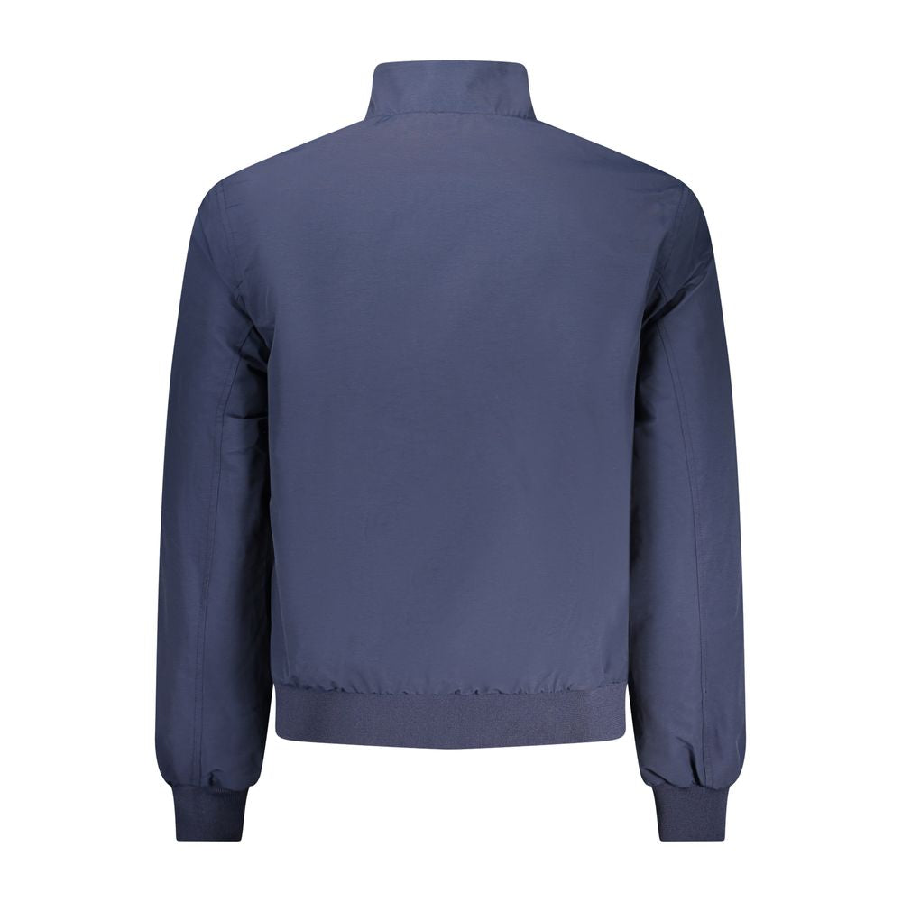 Blaue Baumwolljacke für Herren