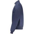 Blaue Baumwolljacke für Herren