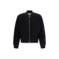 Black Wool Oves Aries Bomber