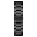 Orologio elegante in ceramica nera
