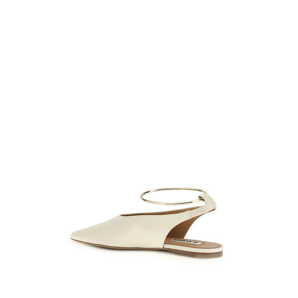 Ballerine in capra beige