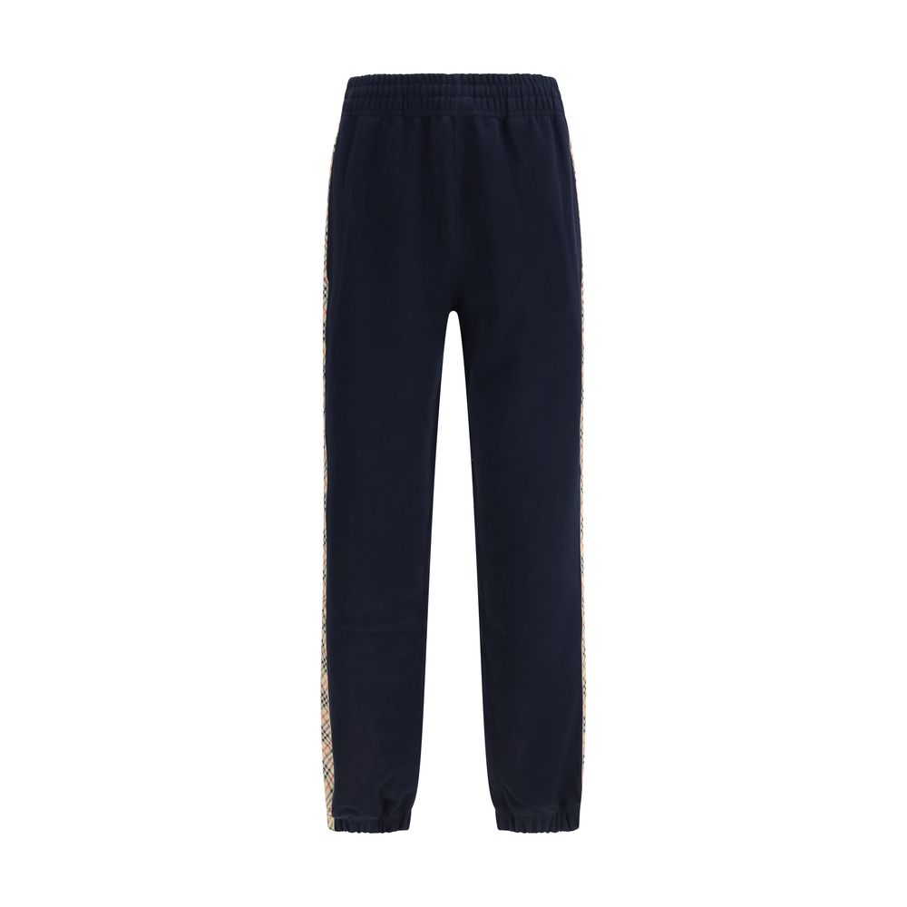 Blaue Baumwoll-Jogginghose