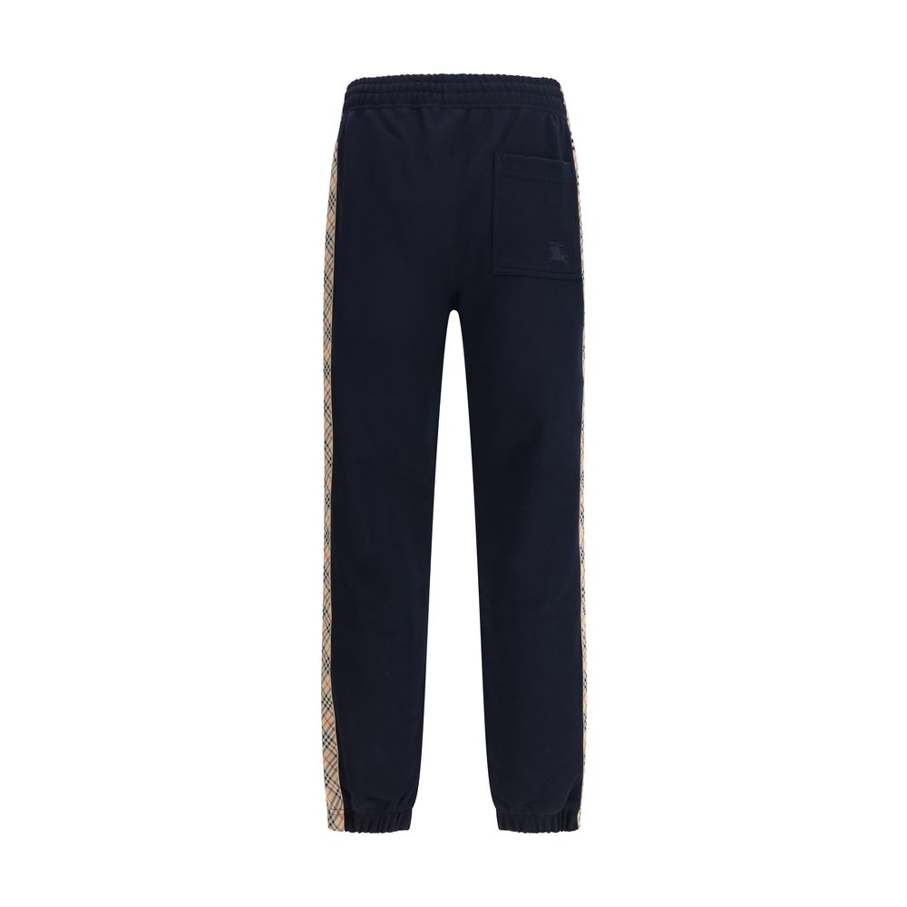 Blaue Baumwoll-Jogginghose