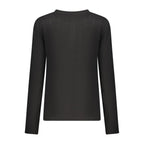 Black Polyester Women's Sweater
