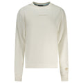White Cotton Women Sweatshirt