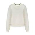 Bianco Cotton Women Sweatshirt