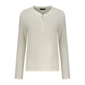Weißer Polyester-Damenpullover