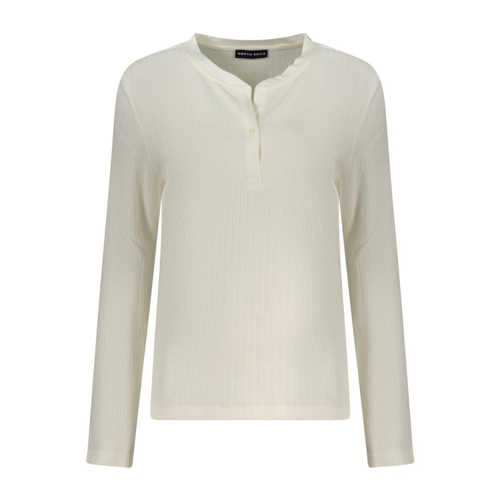 Weißer Polyester-Damenpullover