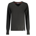 Schwarzer Polyamid-Damenpullover