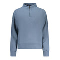 Blue Cotton Women's Sweatshirt