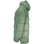 Green Polyester Women's Jacket