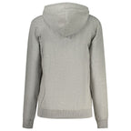 Damen-Kapuzenpullover Grau Cotton
