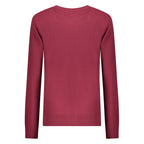 Roter Polyamid-Damenpullover