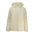 Weiße Damenjacke aus Polyester