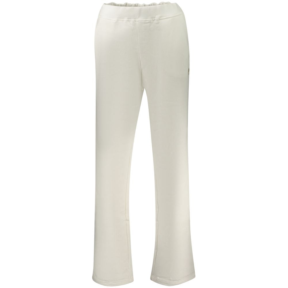 Weiße Damen-Sweatpants aus Baumwolle