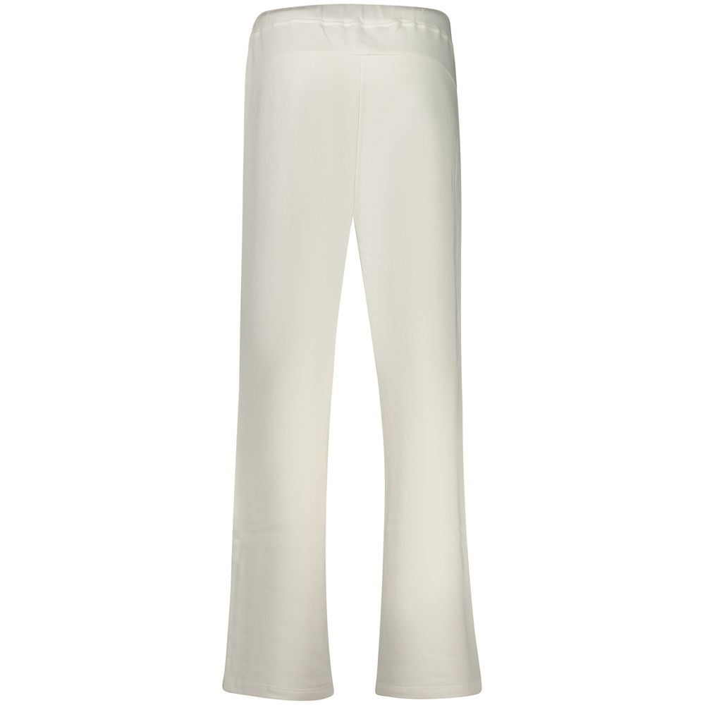 Weiße Damen-Sweatpants aus Baumwolle