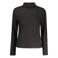 Pullover für Damen aus schwarzem Polyester