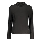 Pullover für Damen aus schwarzem Polyester