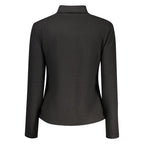 Pullover für Damen aus schwarzem Polyester