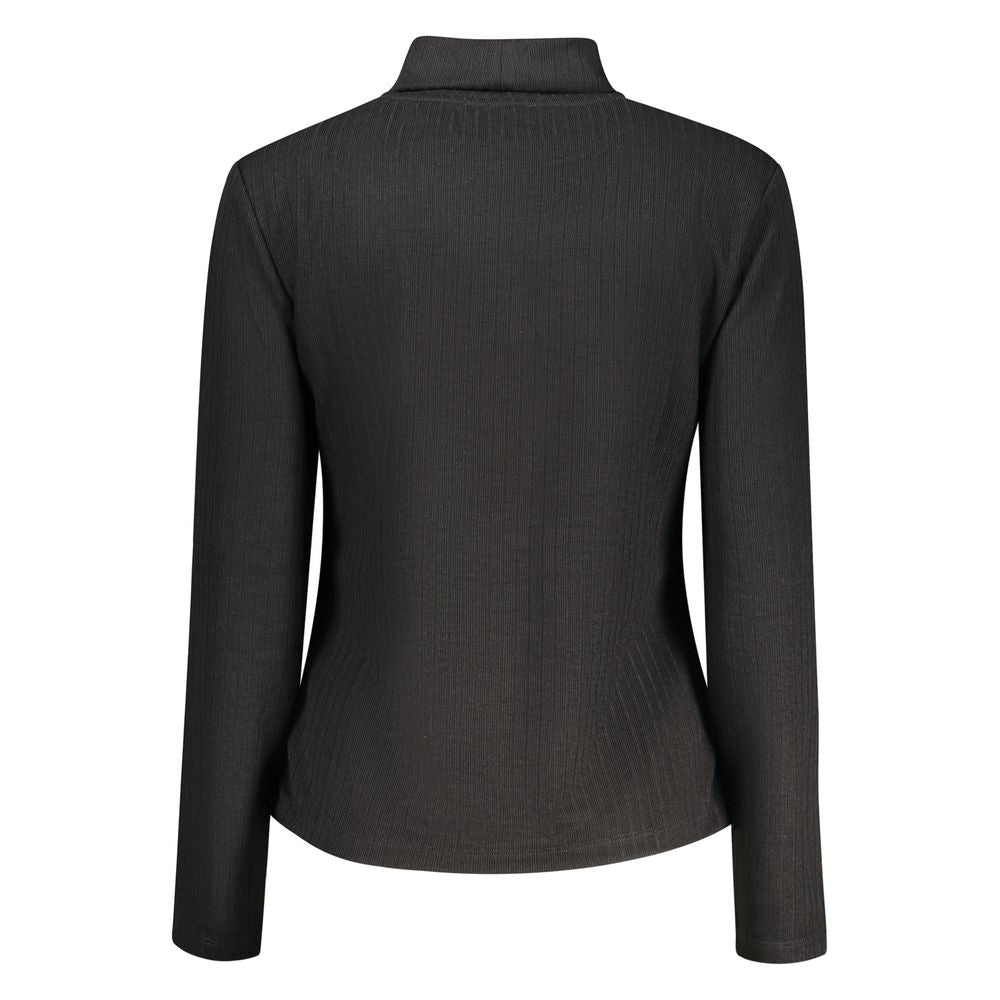 Pullover für Damen aus schwarzem Polyester