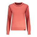 Roter Viskose Damenpullover